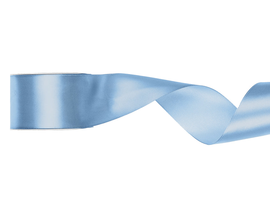 Nastro di raso azzurro 25m