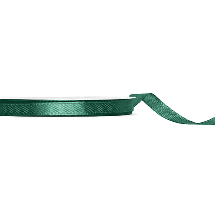 Nastro verde scuro 6Mm satinato 25m