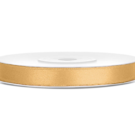 Nastro d'oro satinato 25m
