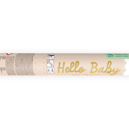 Farfalla Cannone Coriandoli Blu 20cm