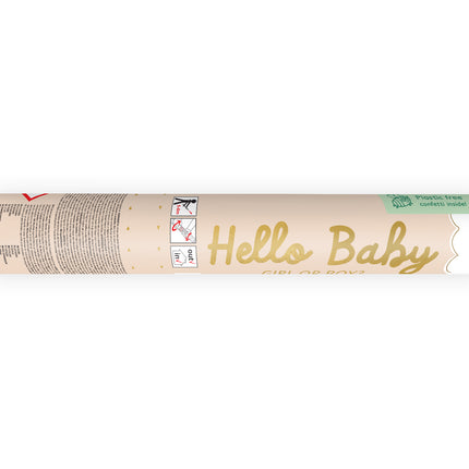 Farfalla Cannone Coriandoli Rosa 20cm