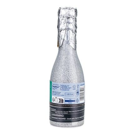 Cannone per coriandoli d'argento Champagne 20,5 cm