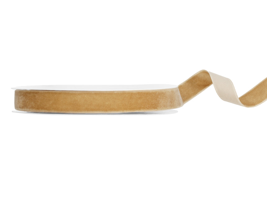 Nastro Oro 15Mm Velluto 10m