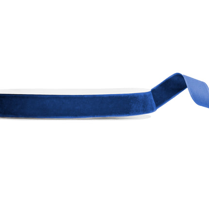 Nastro Blu Velour 10m