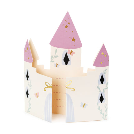 Inviti alle principesse 12,5 cm 6 pezzi