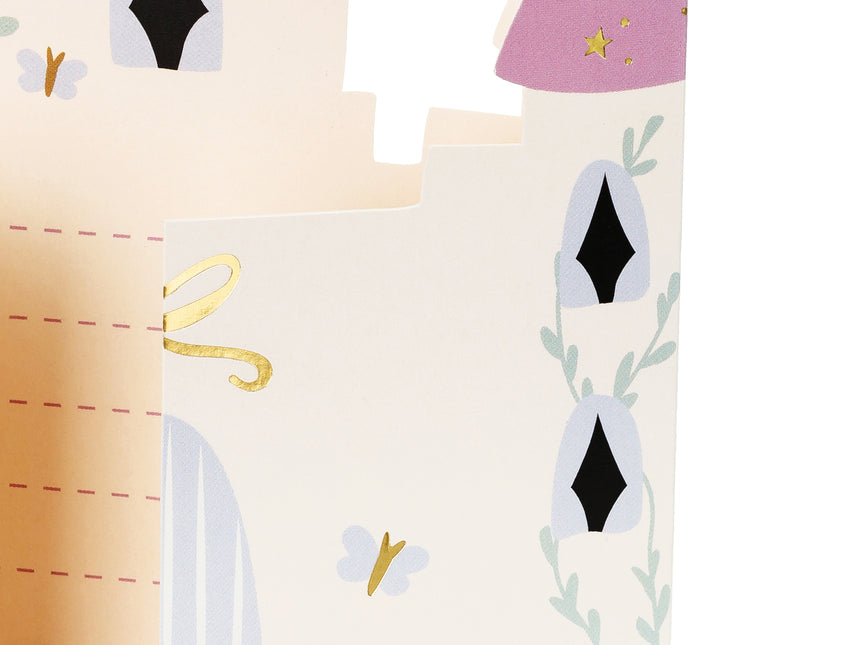 Inviti alle principesse 12,5 cm 6 pezzi