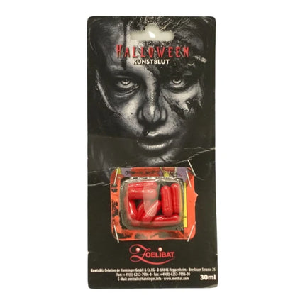 Capsule di sangue finto rosso, 4 pezzi