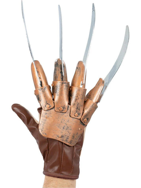 A Nightmare on Elm Street Freddy Krueger Handschoen van Smiffys koop je bij Partywinkel