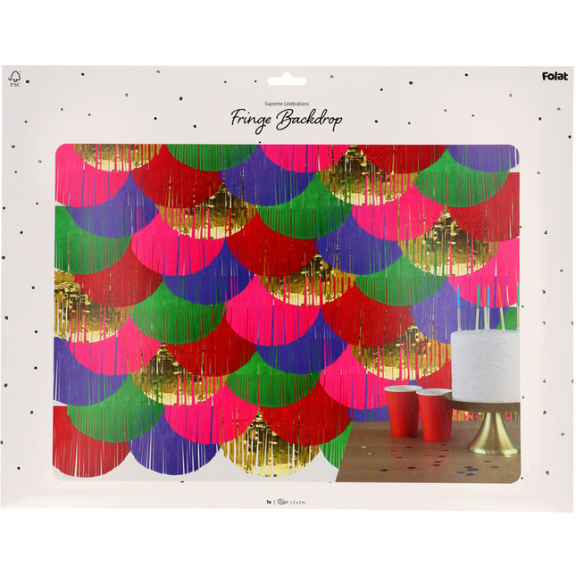 Decorazione murale colorata 2m