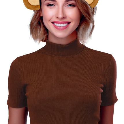 Aap Hoofdband Bruin van Fiestas Guirca koop je bij Partywinkel