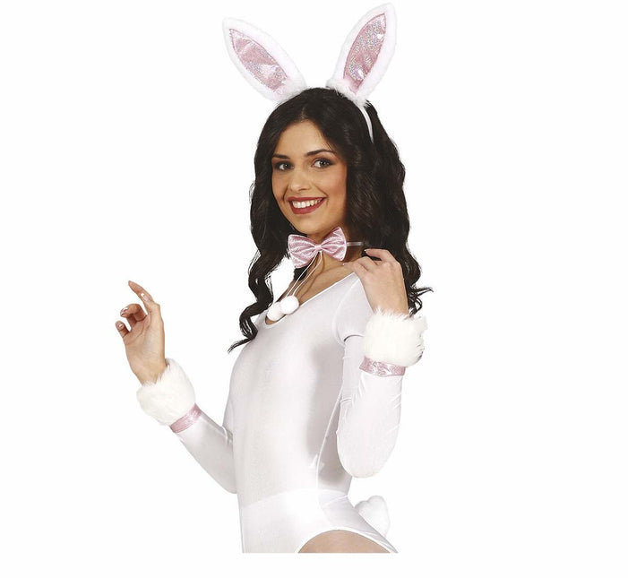 Accessoireset Konijn 5 delig van Fiestas Guirca koop je bij Partywinkel