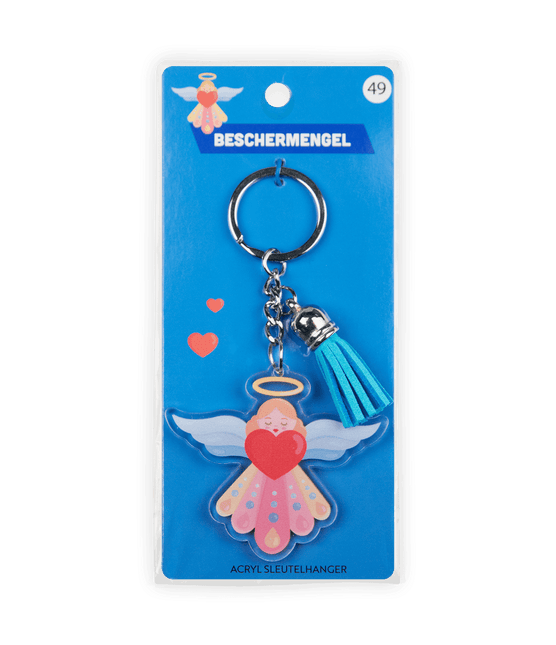 Acryl Sleutelhanger Beschermengel van Paper Dreams koop je bij Partywinkel