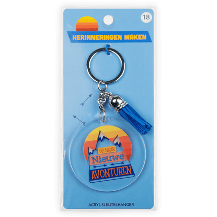 Acryl sleutelhanger Nieuwe avonturen van Paper Dreams koop je bij Partywinkel