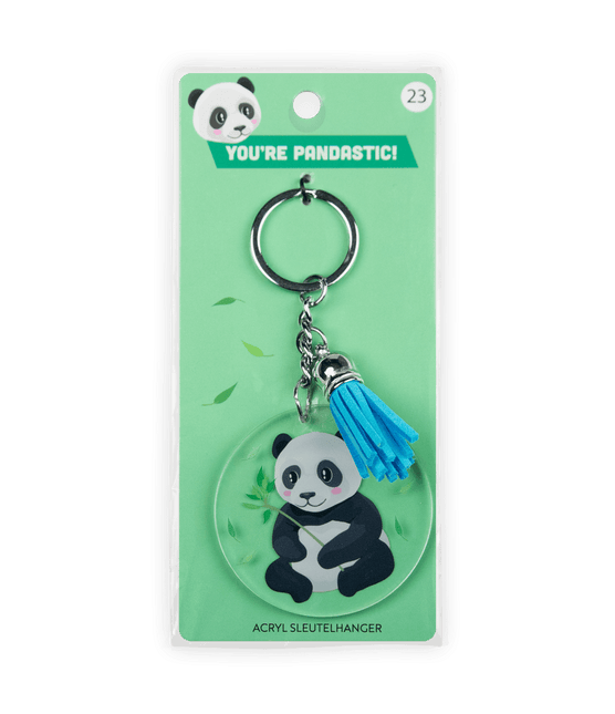 Acryl sleutelhanger Panda van Paper Dreams koop je bij Partywinkel