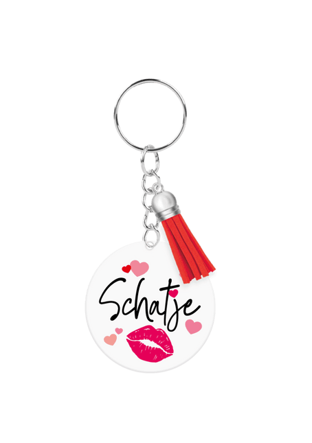 Acryl sleutelhanger Schatje van Paper Dreams koop je bij Partywinkel