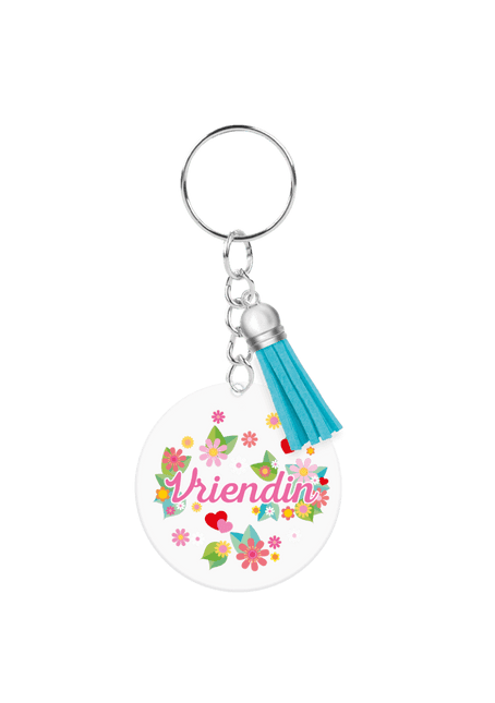 Acryl sleutelhanger Vriendin van Paper Dreams koop je bij Partywinkel