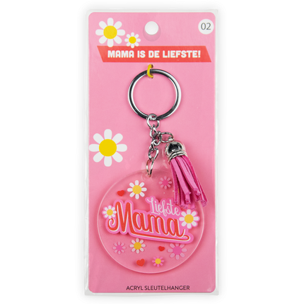 Portachiavi "Mamma più cara"
