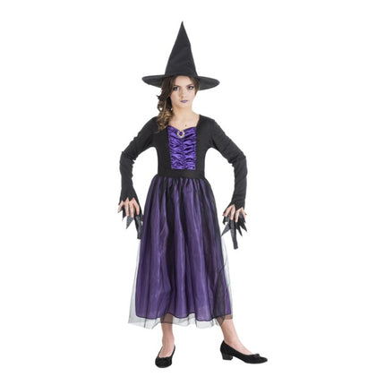 Costume da strega Agatha da donna, 2 pezzi