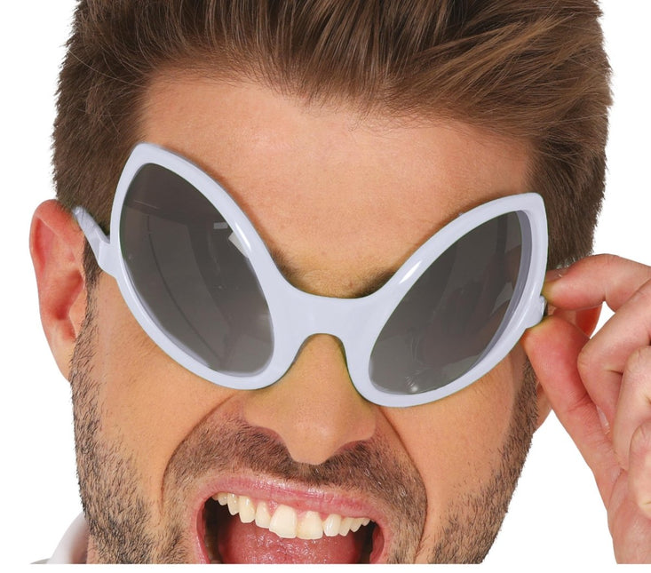 Alien Bril Zilver - Partywinkel - 8434077181997