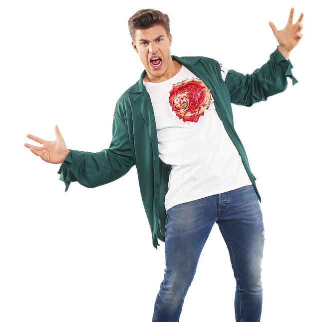 Alien Shirt Heren van Widmann koop je bij Partywinkel