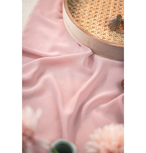 ROTOLO DI DECORAZIONI CON TOCCO DI VENTO ROSA AMBRA 48 CM X 5 M