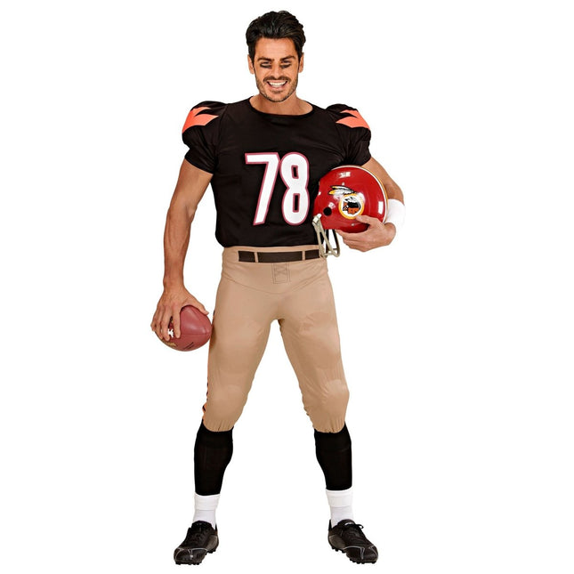 American Football Kostuum Heren - Partywinkel - 8003558445011