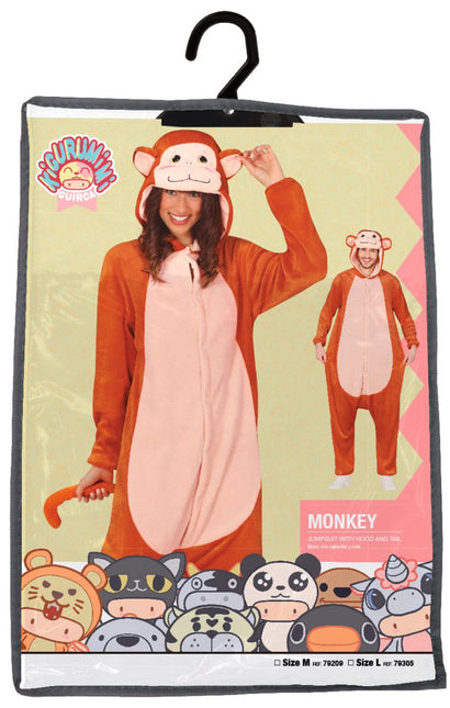 Apen Onesie van Fiestas Guirca koop je bij Partywinkel