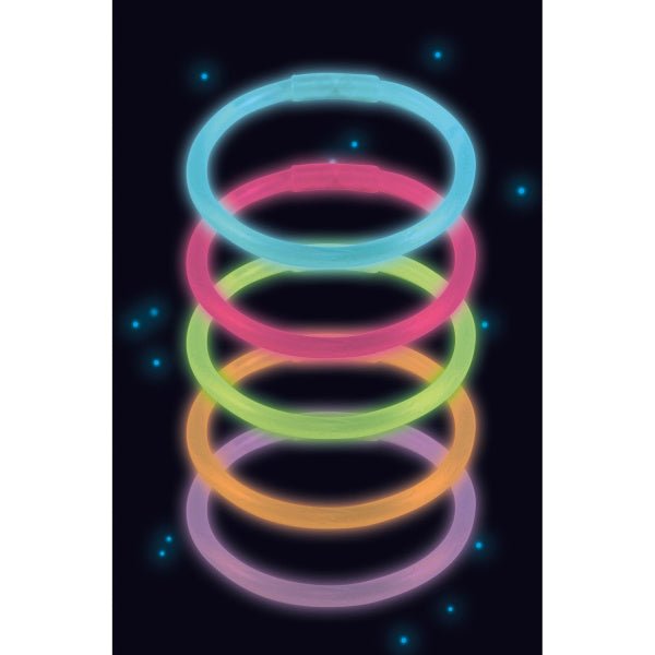 Armband Glow In De Dark 20cm 25st van Riethmueller koop je bij Partywinkel