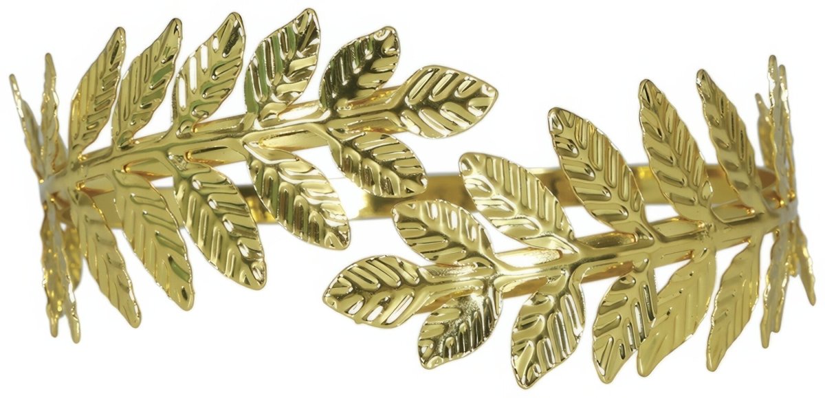 Armband Goud Bladeren van Fiestas Guirca koop je bij Partywinkel