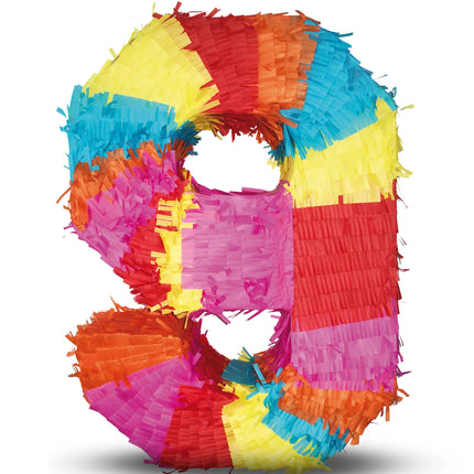Piñata a forma di numero 9, 45 cm