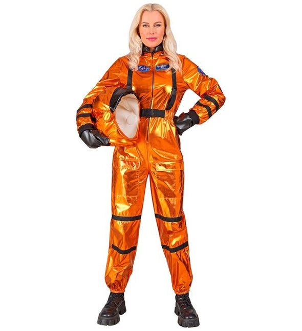 Astronaut Oranje Dames van Widmann koop je bij Partywinkel