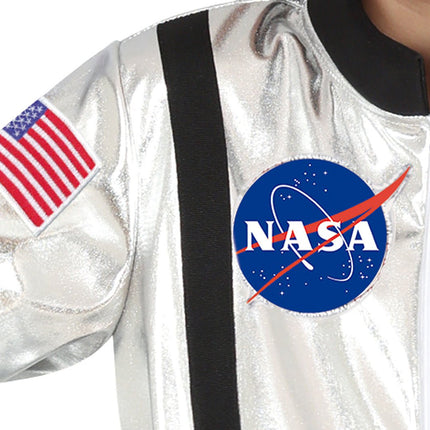 Astronauten Pak Zilver Jongen van Fiestas Guirca koop je bij Partywinkel