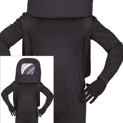 Astronautenpak Kind Zwart 14/16 jaar van Fiestas Guirca koop je bij Partywinkel