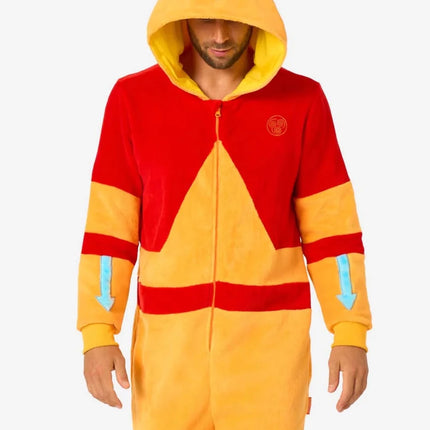 Avatar Aang Onesie Unisex Oranje van OppoSuits koop je bij Partywinkel