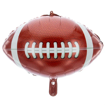 Palloncino a elio a forma di pallone da football americano, vuoto, 62 cm