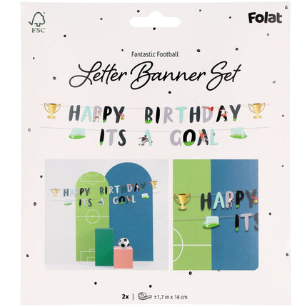 Buon compleanno Slinger Football It's A Goal 1.5m