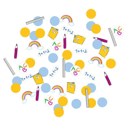 Back To School Confetti 14gr van Riethmueller koop je bij Partywinkel