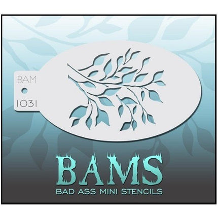 Bad Ass Schmink Sjabloon 1031 van Bad Ass Stencils koop je bij Partywinkel