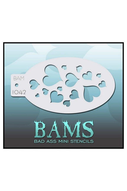 Bad Ass Schmink Sjabloon 1042 van Bad Ass Stencils koop je bij Partywinkel
