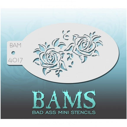 Bad Ass Schmink Sjabloon 4017 van Bad Ass Stencils koop je bij Partywinkel