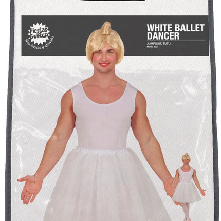 Ballerina Pak Wit Heren - Partywinkel - 8434077861493