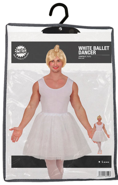 Ballerina Pak Wit Heren - Partywinkel - 8434077861493