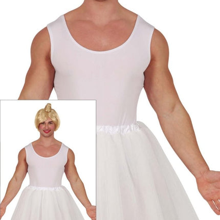 Ballerina Pak Wit Heren - Partywinkel - 8434077861493
