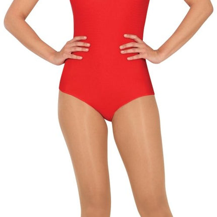 Balletpakje Rood Dames Mouwloos van Fiestas Guirca koop je bij Partywinkel