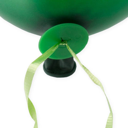 Ballon Snelsluiters Groen met Lint 100st van WeFiesta koop je bij Partywinkel