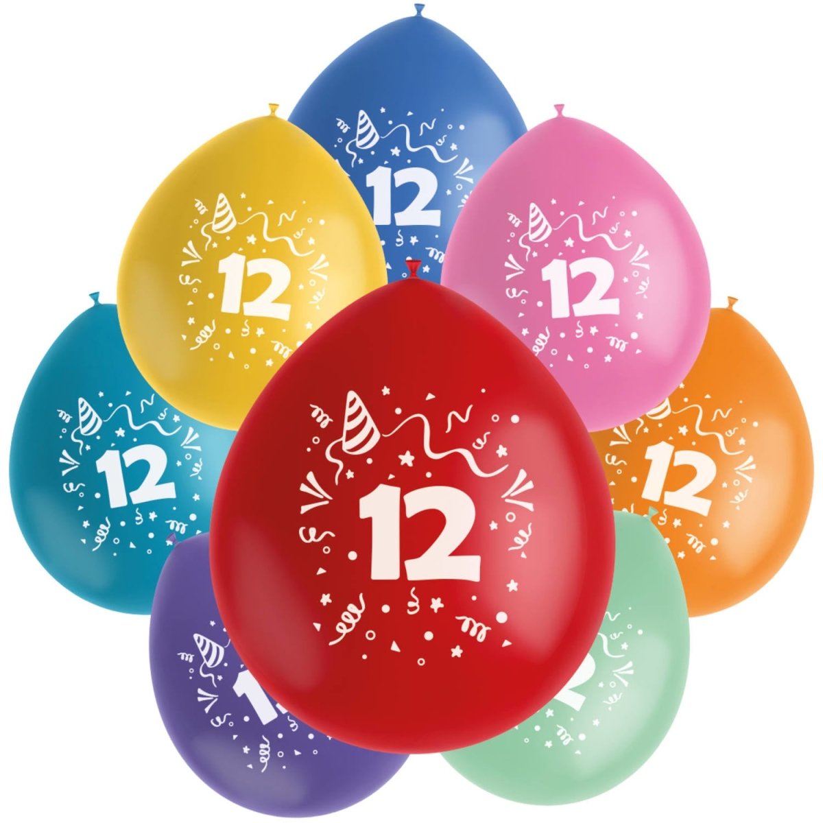 DOBO - 30 Palloncini 5 Pacchi Compleanno 18 Anni Multicolore Lattice Grandi Fest DOBO - 30 Palloncini 5 Pacchi Compleanno 18 Anni Multicolore Lattice Grandi Fest