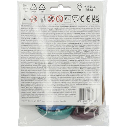 Ballonnen 18 jaar Happy 18th 33cm 6st van Folat koop je bij Partywinkel