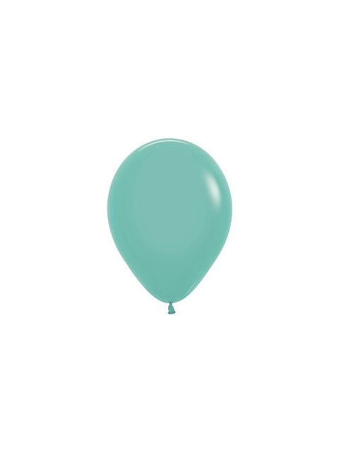 Ballonnen Aquamarina 12cm 50st van Sempertex koop je bij Partywinkel