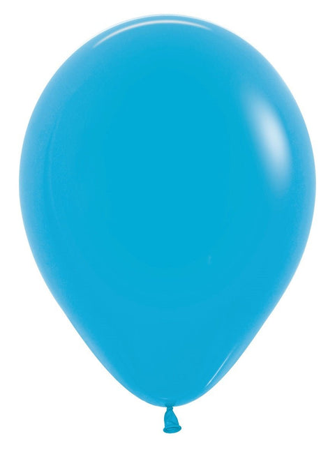 Ballonnen Blue 30cm 50st van Sempertex koop je bij Partywinkel