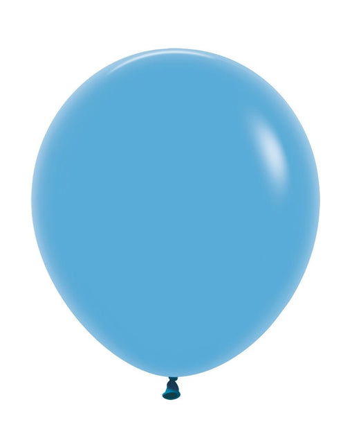 Ballonnen Blue 45cm 25st van Sempertex koop je bij Partywinkel